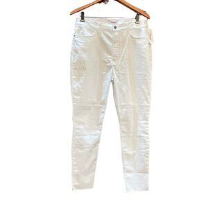 NWT WRANGLER Bright Tech Skinny Jeans White Size 14